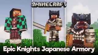 Epic Knights Japanese Armory Mod (1.21.1, 1.20) – Japanese Armor And Weaponry