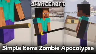 Simple Items Zombie Apocalypse Mod (1.20.1, 1.20) – No Guns, Just Survival