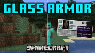 Glass Armor Mod (1.20.1, 1.20) – Show Off Your Skin While Fully Armored
