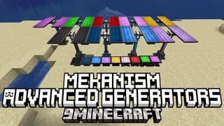 Mekanism Advanced Generators Mod (1.21.1, 1.20.1) – Power Your Factory with Sun