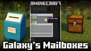 Galaxy's Mailboxes Mod (1.21.10, 1.20.1) – New And Easy Mailbox System