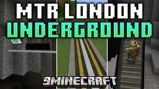 MTR London Underground Mod (1.20.4, 1.20.1) – Realistic Transit