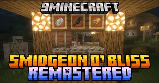 Smidgeon O' Bliss REMASTERED Mod (1.20.6, 1.20.1) – Eat for Buffs, Not Hunger