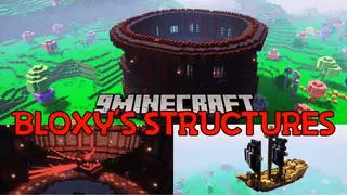 Bloxy's Structures Mod (1.21.4, 1.20.1) – More Structures with 4 New Bossfights