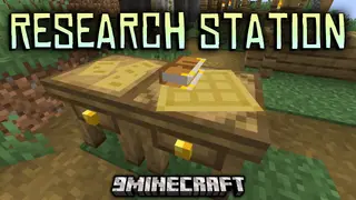 Research Station Mod (1.21.1, 1.21) – Unlock Crafting Recipes with Science