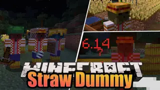 Straw Dummy Mod (1.20.1, 1.18.2) – Hitable Mannequins