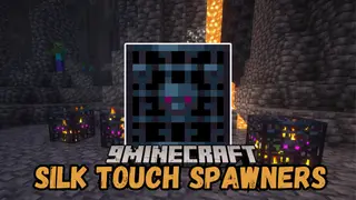 Silk Touch Spawners Mod (1.21.10, 1.21.1) – Any Silk Touch Tool Can Pick Up Spawners