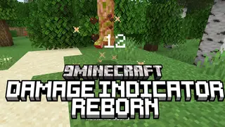 Damage Indicator Reborn Mod (1.20.4, 1.19.2) – Damage Display