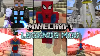 Legends Mod (1.18.2) – SuperHeroes, Star Wars, Kaiju and Horror