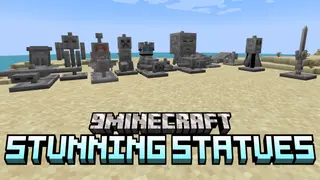 Stunning Statues Mod (1.21.1, 1.20.1) – Historic Decorations