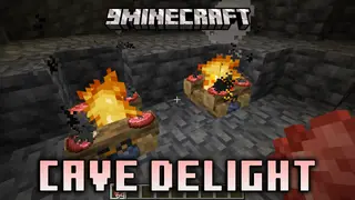 Cave Delight Mod (1.20.1, 1.20) – Feast on Prehistoric Creatures Underground
