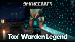 Tax Warden Legend Mod (1.21.1, 1.20.1) – Warden Themed End Game Gear