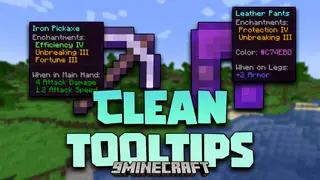 Clean Tooltips Mod (1.21.10, 1.20.1) – Improving Tooltips