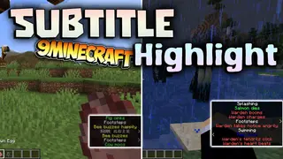 Subtitle Highlight Mod (1.20.1, 1.19.4) – Never Miss a Creeper's Hiss Again