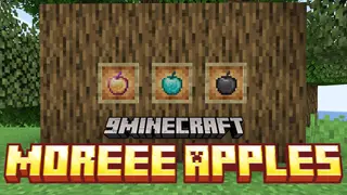 MOREEE APPLES Mod (1.20.4, 1.20.1) – Diamond And Netherite Apples