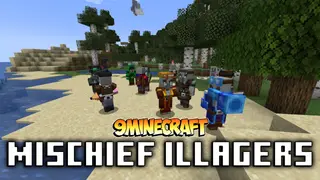 Mischief Illagers Mod (1.20.1, 1.20) – Fight Illagers with Tricks and Dynamite