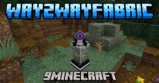 Way2wayfabric Mod (1.20.4, 1.19.4) – Never Manually Mark a Waystone Again