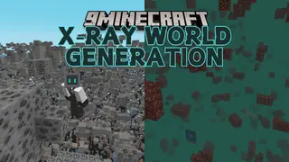 X-Ray World Generation Mod (1.21.10, 1.20.1) – Like Using X-Ray Resource Pack