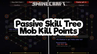 Passive Skill Tree Mob Kill Points Mod (1.20.1, 1.19.2) – Turn Kills Into Skills