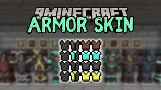 Armor Skin Mod (1.21.10, 1.20.1) – Diverse Armor Status Bar