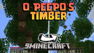 O-Peepo's Timber Mod (1.21.10, 1.20.1) – Automatic Tree Felling