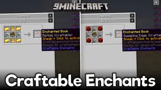 Craftable Enchants Mod (1.20.1, 1.19.4) – Craft Enchantment Books And Plus Enchantments