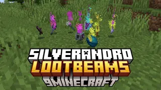 SilverAndro Lootbeams Mod (1.21.5, 1.20.1) – Enhance Loot Visibility