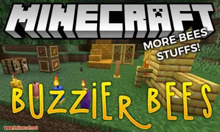 Buzzier Bees Mod (1.21.1, 1.20.1) – Tons of Bees Stuffs