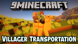 Villager Transportation Mod (1.21.4, 1.20.1) – Travel Using Camels