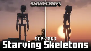 SCP-2863 Starving Skeletons Mod (1.20.1, 1.19.4) – 23 Block Tall Monster