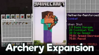 Archery Expansion Mod (1.20.1, 1.20) – Upgrade Bows and Arrows to Netherite
