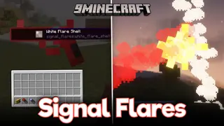 Signal Flares Mod (1.21.5, 1.20.1) – Locate Friends Without Coordinates