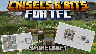 Chisels & Bits For TFC Mod (1.20.1, 1.20) – Precision Carving