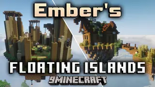 Embers Floating Islands Mod (1.20.6, 1.20.1) – 9 Sky Realms Of Loot