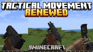 Tactical Movement Renewed Mod (1.20.1, 1.20) – Leaning, Point Aiming And Prone