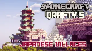 Qrafty's Japanese Villages Mod (26.2, 1.20.1) – Beautiful Cozy Villages