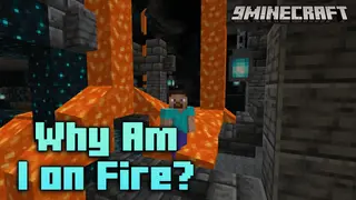 Why Am I on Fire? Mod (1.21.10, 1.20.1) – Enhance Your Minecraft Fire Experience