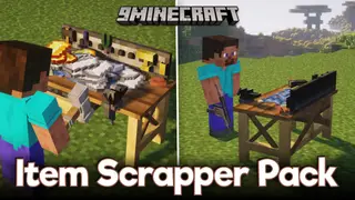 Item Scrapper Pack TACZ Mod (1.20.1, 1.20) – Recycle Unwanted Guns for Resources