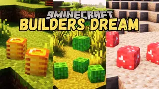 Builders Dream Mod (1.21.10, 1.21.1) – 50 New Craftable Mini Blocks