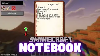 Notebook Mod (1.21.10, 1.20.1) – Built-in Notebook to The GUI