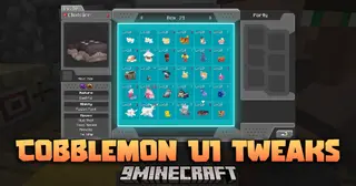 Cobblemon UI Tweaks Mod (1.21.1, 1.20.1) – QOL Improvements to Cobblemon's User Interfaces
