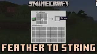 Feather To String Mod (1.20.1, 1.20) – Get String Without Spiders
