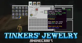 Tinkers' Jewelry Mod (1.20.1, 1.20) – Forge Your Own Magic Rings