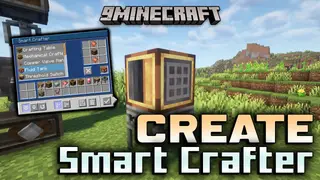Create Smart Crafter Mod (1.20.1, 1.20) – Automate Crafting