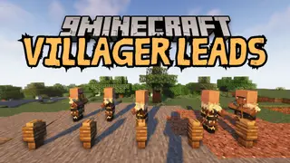 Villager Leads Mod (1.21.10, 1.20.1) – Use Leads on Villagers