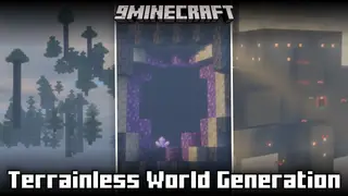 Terrainless World Generation Mod (1.21.10, 1.20.1) – Removes All Terrain From World Generation
