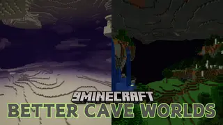 Better Cave Worlds Mod (1.21.10, 1.20.1) – Adds Foliage, Aquifers, and Large Ore Veins