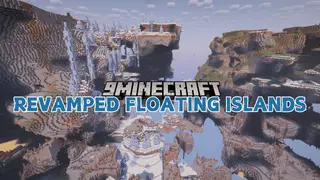 Revamped Floating Islands Mod (1.21.10, 1.20.1) – Floating Rivers and Oceans in Every Biomes