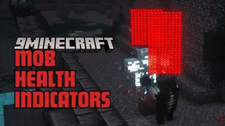 Mob Health Indicators Mod (1.21.10, 1.20.4) – Health Bars Above Mobs