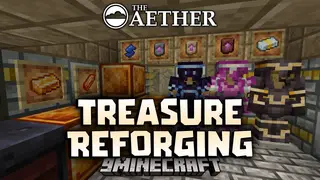 Aether Addon Treasure Reforging Mod (1.21.1, 1.20.1) – Turn Junk Loot Into New